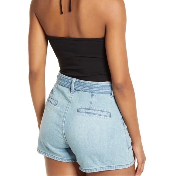 BP White Halter Crop Top Size XS - Picture 3 of 5